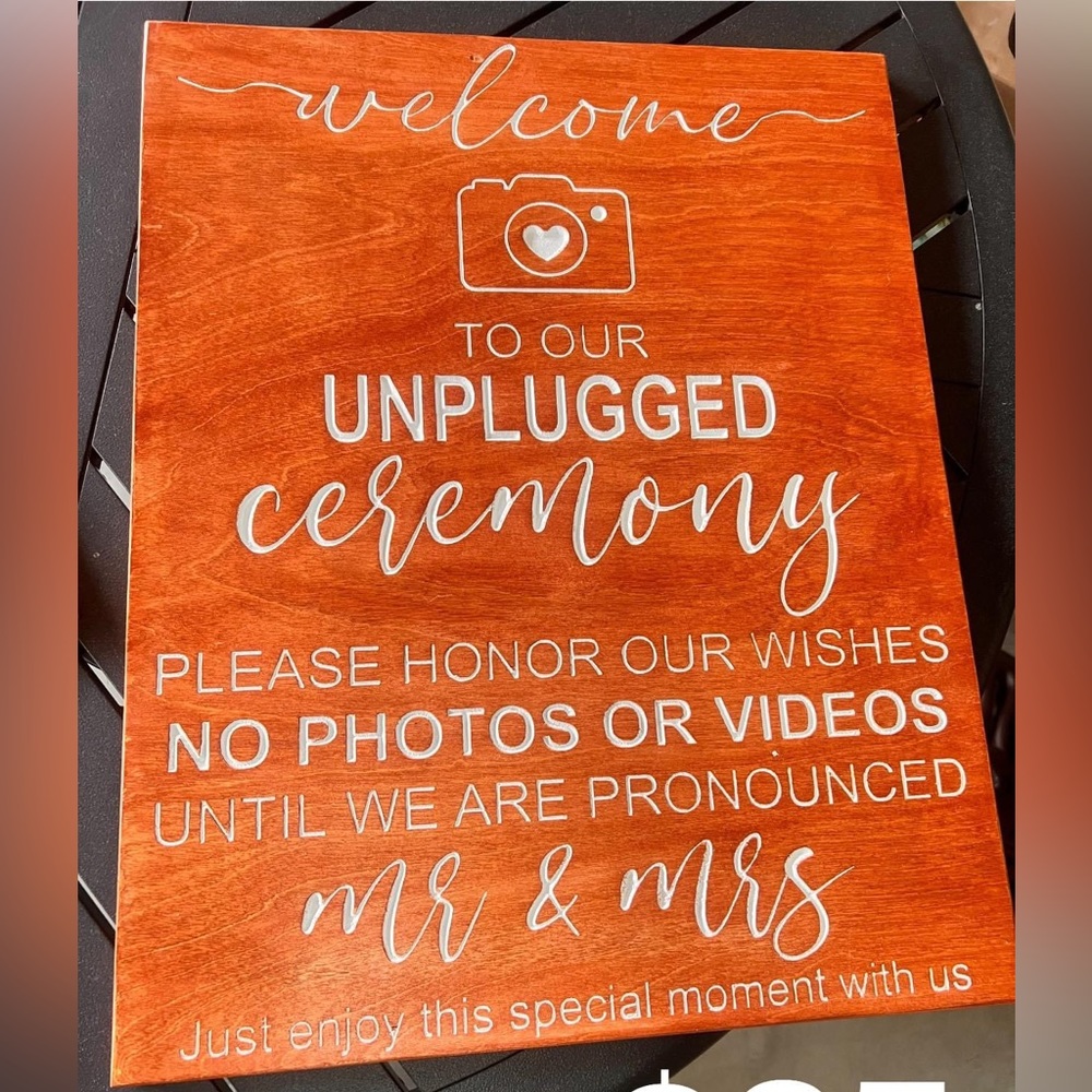 Wedding Signs (set of 2)